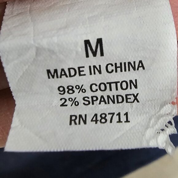 Falls Creek Blue Chambray Dress Minimalist Boho Lagenlook Short Dress M - Picture 12 of 14